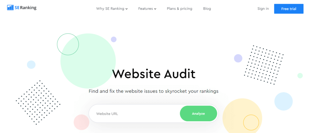 Free Tools For Website Audit