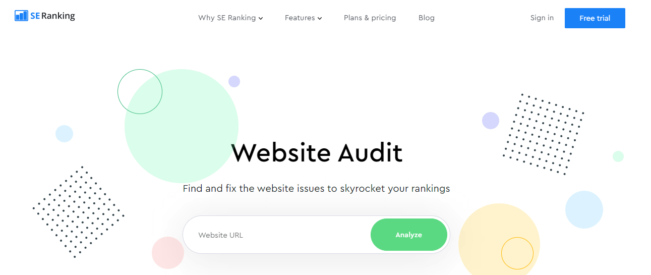 SE Ranking Website Audit