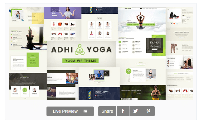 Wellness theme 0 best yoga wordpress theme