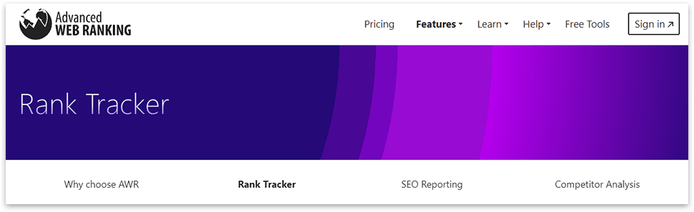 Advanced Web Ranking_s Rank Tracker
