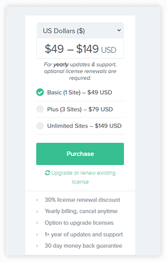 Asset CleanUp pricing plans