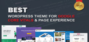 Best WordPress Theme for Google Core Vitals & Page Experience