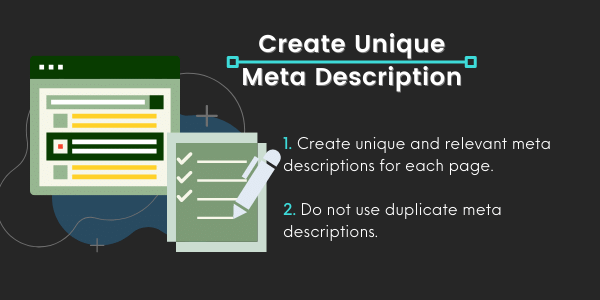 Create Unique Meta Description