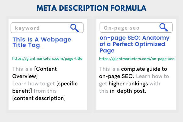 Meta Description Formula - Write Compelling and Benefit-Driven Copy