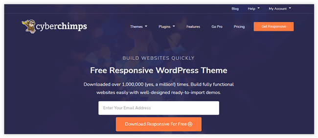 Responsive wordpress theme