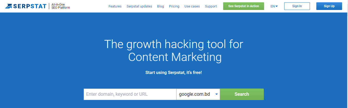 SerpStat - Keyword Research Tools