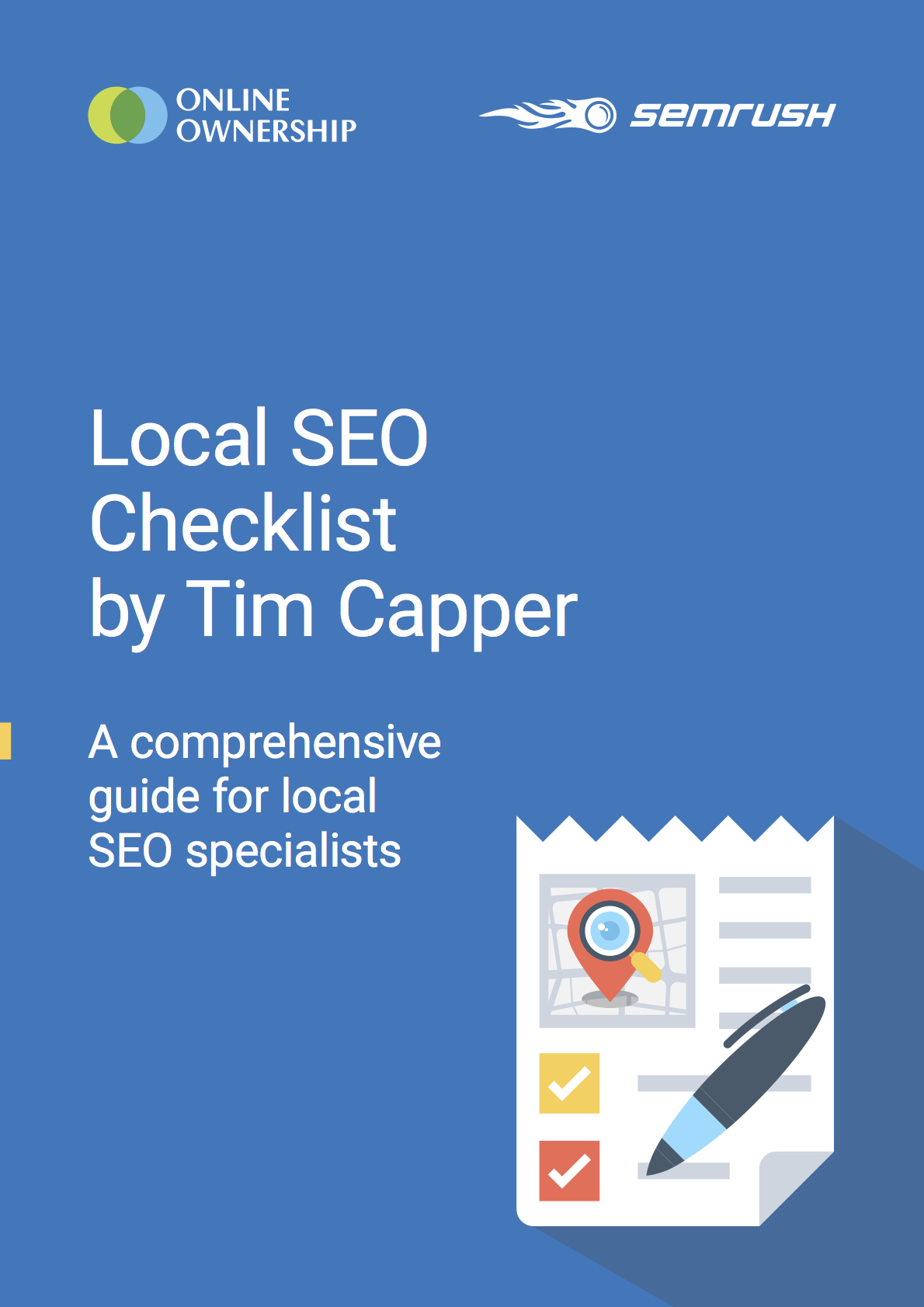 Local SEO Checklist by Tim Capper - Giant Marketers