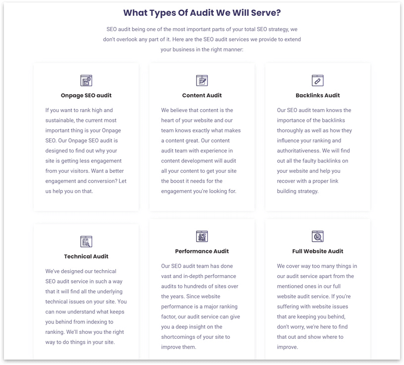 Website SEO Audit - indepth seo solutions