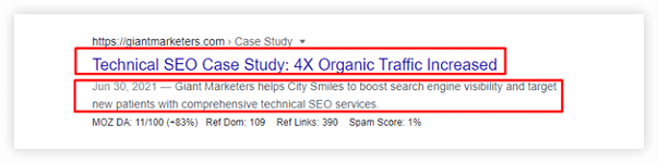 Title Tags and Meta Tags optimization check
