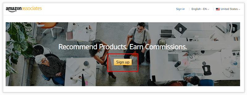 how to Sign Up For The Amazon Affiliate Program